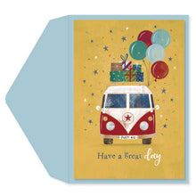 Load image into Gallery viewer, Graphique Party Bus Birthday Card