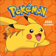 Load image into Gallery viewer, Harry Abrams Pokémon 12x12 2026 Wall Calendar