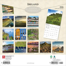 Load image into Gallery viewer, Browntrout Ireland 2026 12 x 12 Wall Calendar