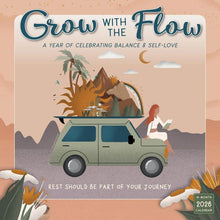 Load image into Gallery viewer, Sellers Publishing Grow With the Flow 2026 12 x 12 Wall Calendar