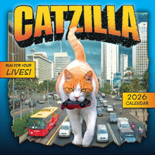 Load image into Gallery viewer, Sellers Publishing Catzilla 2026 7 x 7 Mini Calendar