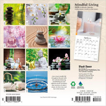 Load image into Gallery viewer, Browntrout Mindful Living 2026 7 x 7 Mini Calendar