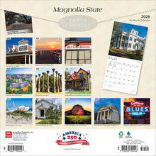 Load image into Gallery viewer, Browntrout Magnolia State 2026 12 x 12 Wall Calendar