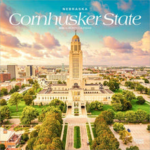Load image into Gallery viewer, Browntrout Cornhusker State 2026 12 x 12 Wall Calendar
