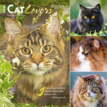 Load image into Gallery viewer, Browntrout Cat Lovers 2026 12 x 12 Wall Calendar