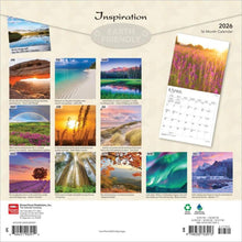 Load image into Gallery viewer, Browntrout Inspiration 2026 12 x 12 Wall Calendar
