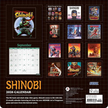 Load image into Gallery viewer, Harry Abrams Shinobi 12x12 2026 Wall Calendar