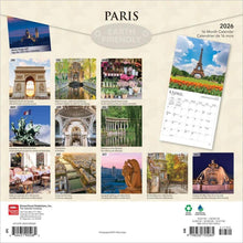 Load image into Gallery viewer, Browntrout Paris 2026 12 x 12 Wall Calendar