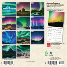 Load image into Gallery viewer, Browntrout Aurora Borealis 2026 7 x 7 Mini Calendar