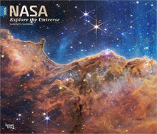 Load image into Gallery viewer, Browntrout NASA Explore the Universe 2026 14 x 12 Wall Calendar