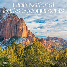 Load image into Gallery viewer, Browntrout Utah National Parks & Monuments 2026 12 x 12 Wall Calendar
