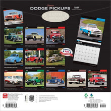 Load image into Gallery viewer, Browntrout Classic Dodge Pickups OFFICIAL 2026 12 x 12 Wall Calendar
