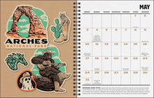 Load image into Gallery viewer, Andrews McMeel Paranormal Parks 12-Month 2026 Monthly/Weekly Planner Calendar