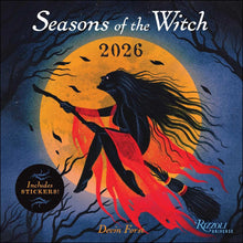 Load image into Gallery viewer, Universe Seasons of the Witch 12x12 2026 Wall Calendar