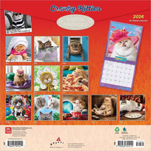 Load image into Gallery viewer, Browntrout Avanti Cranky Kitties OFFICIAL 2026 12 x 12 Wall Calendar