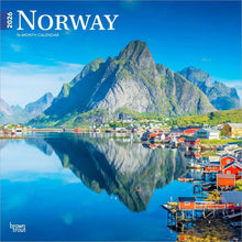 Load image into Gallery viewer, Browntrout Norway 2026 12 x 12 Wall Calendar