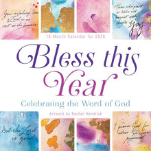 Load image into Gallery viewer, Sellers Publishing Bless This Year 2026 12 x 12 Wall Calendar