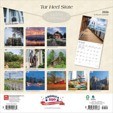 Load image into Gallery viewer, Browntrout Tar Heel State 2026 12 x 12 Wall Calendar