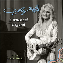 Load image into Gallery viewer, Andrews McMeel Dolly Parton: A Musical Legend 2026 7 x 7 Mini Calendar