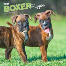 Load image into Gallery viewer, Browntrout Boxer Puppies 2026 12 x 12 Wall Calendar