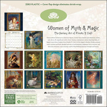 Load image into Gallery viewer, Amber Lotus Women of Myth & Magic 12x12 2026 Wall Calendar