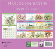 Load image into Gallery viewer, Andrews McMeel Marjolein Bastin Nature's Inspiration 2026 Deluxe Wall with Pri