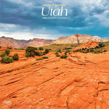 Load image into Gallery viewer, Browntrout Utah Wild & Scenic 2026 12 x 12 Wall Calendar