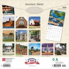 Load image into Gallery viewer, Browntrout Sooner State 2026 12 x 12 Wall Calendar