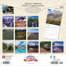Load image into Gallery viewer, Browntrout Alaska National Parks & Monuments 2026 12 x 12 Wall Calendar