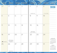 Load image into Gallery viewer, Sellers Publishing Sun and Sea 2026 Two-Year-Plus Pocket Planner