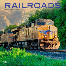 Load image into Gallery viewer, Browntrout Railroads 2026 12 x 12 Wall Calendar