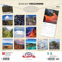 Load image into Gallery viewer, Browntrout Hawaii Volcanoes 2026 12 x 12 Wall Calendar