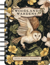 Load image into Gallery viewer, Amber Lotus Woodland Wardens 2026 Weekly Planner Calendar