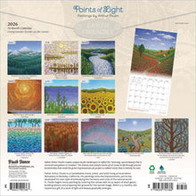 Load image into Gallery viewer, Browntrout Points of Light 2026 12 x 12 Wall Calendar