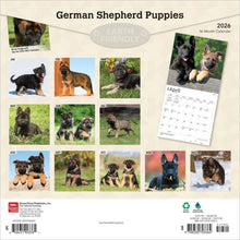 Load image into Gallery viewer, Browntrout German Shepherd Puppies 2026 12 x 12 Wall Calendar