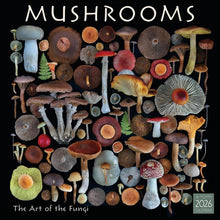 Load image into Gallery viewer, Sellers Publishing Mushrooms 2026 12 x 12 Wall Calendar