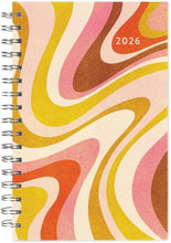 Load image into Gallery viewer, Sellers Publishing Groovy Swirls 2026 Design Essentials Weekly Planner