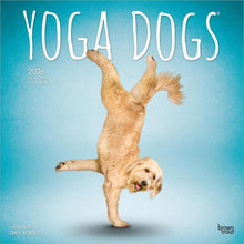 Load image into Gallery viewer, Browntrout Yoga Dogs OFFICIAL 2026 12 x 12 Wall Calendar