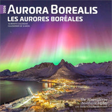 Load image into Gallery viewer, Browntrout Aurora Borealis 2026 12 x 12 Wall Calendar