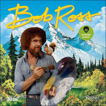 Load image into Gallery viewer, Universe Bob Ross 12x12 2026 Wall Calendar