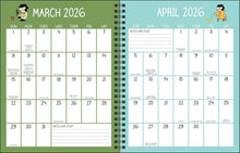 Load image into Gallery viewer, Andrews McMeel Sarah's Scribbles 12-Month 2026 Monthly/Weekly Planner Calenda