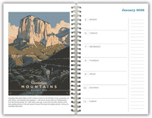 Load image into Gallery viewer, Sellers Publishing Illustrated National Parks 2026 Weekly Planner