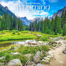 Load image into Gallery viewer, Browntrout Wyoming Wild & Scenic 2026 12 x 12 Wall Calendar