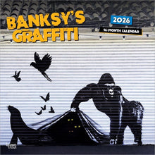 Load image into Gallery viewer, Browntrout Banksy's Graffiti OFFICIAL 2026 12 x 12 Wall Calendar