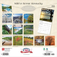 Load image into Gallery viewer, Browntrout Kentucky Wild & Scenic 2026 12 x 12 Wall Calendar