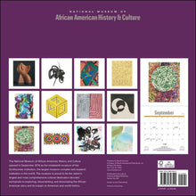 Load image into Gallery viewer, Universe National Museum of African American History 12x12 2026 Wall Calendar