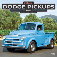Load image into Gallery viewer, Browntrout Classic Dodge Pickups OFFICIAL 2026 12 x 12 Wall Calendar