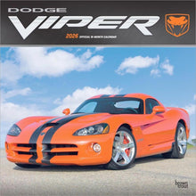 Load image into Gallery viewer, Browntrout Dodge Viper OFFICIAL 2026 12 x 12 Wall Calendar