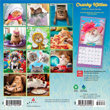 Load image into Gallery viewer, Browntrout Avanti Cranky Kitties OFFICIAL 2026 7 x 7 Mini Calendar
