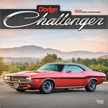 Load image into Gallery viewer, Browntrout Dodge Challenger OFFICIAL 2026 12 x 12 Wall Calendar